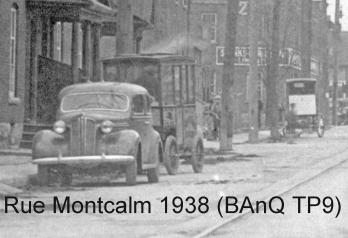 Rue montcalm 1938