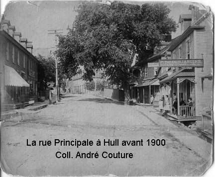 RUE PRINCIPALE HULL AVANT 1900.